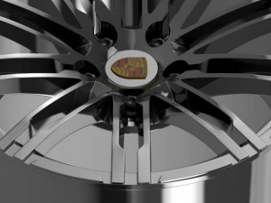 porsche 911 turbo 2013 rim 3D Model