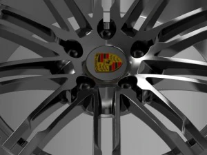porsche 911 turbo 2013 rim 3D Model