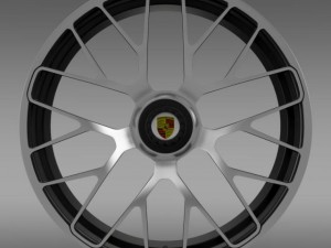 porsche 911 turbo s 2013 rim 3D Model