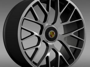 porsche 911 turbo s 2013 rim 3D Model
