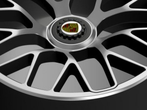 porsche 911 turbo s 2013 rim 3D Model