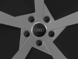 audi r8 e tron concept 2013 wheel 3D Model