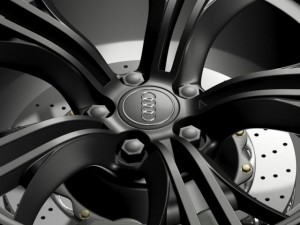 audi r8 v10 plus 2013 wheel 3D 模型