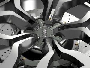 audi r8 v10 spyder 2013 wheel Modelo 3D