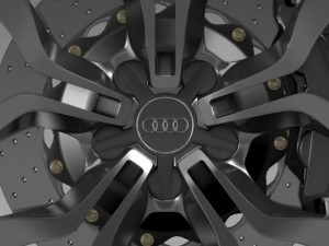 audi r8 v10 spyder 2013 wheel Modelo 3D