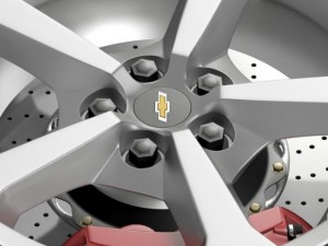 chevrolet camaro convertible 2014 wheel 3D Модель