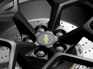 chevrolet camaro z28 2014 wheel 3Dモデル