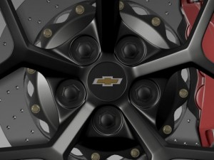 chevrolet camaro z28 2014 wheel 3Dモデル