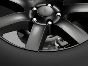 jeep wrangler anlimited altitude 2014 wheel 3D Model