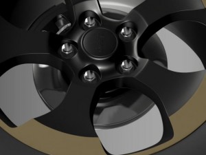 jeep wrangler dragon edition 2014 wheel Modelo 3D