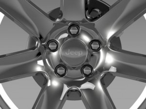 jeep wrangler indian summer 2014 wheel 3D Модель