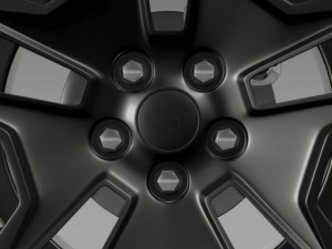 jeep wrangler willys wheeler edition 2014 wheel Model 3D