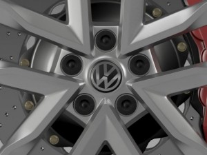 volkswagen polo tsi bluemotion wheel 3D Model