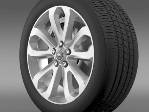 rangerover vogue sdv8 wheel 3Dモデル