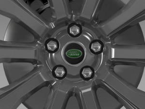 rangerover supercharged wheel Model 3D