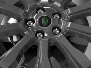 rangerover supercharged wheel Model 3D