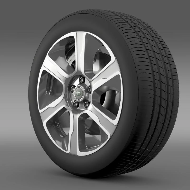 rangerover hybrid wheel 3D Model .c4d .max .obj .3ds .fbx .stl .blend 