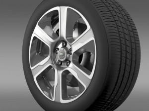 rangerover hybrid wheel 3D Model