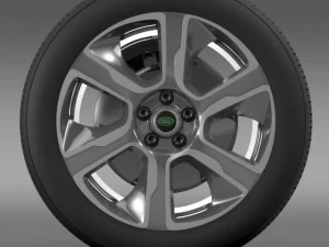rangerover hybrid wheel 3D Model