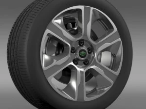 rangerover hybrid wheel 3D Model