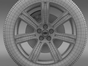 rangerover autobiography black wheel Modèle 3D