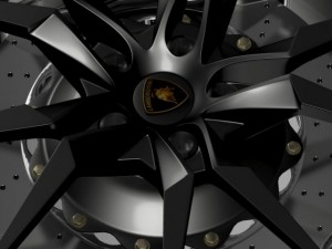 lamborghini aventador50 ae wheel Model 3D