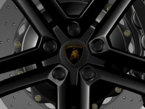 lamborghini aventador wheel 3D-Modell