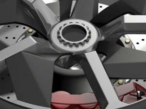 lamborghini aventador j wheel Model 3D