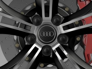 audi r8 v10 exclusive wheel Modelo 3D