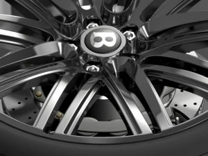 bentley continental gt speed wheel 2014 3D Model