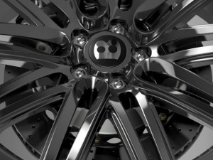 bentley continental gt speed wheel 2014 3D Model
