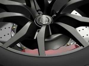 nissan gtr wheel 2015 3D मॉडल