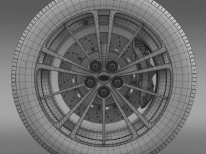 subaru brz wheel 2013 3D Model