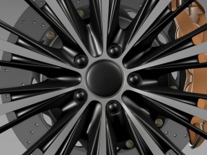 toyota ft 86 open concept wheel 2014 Modello 3D