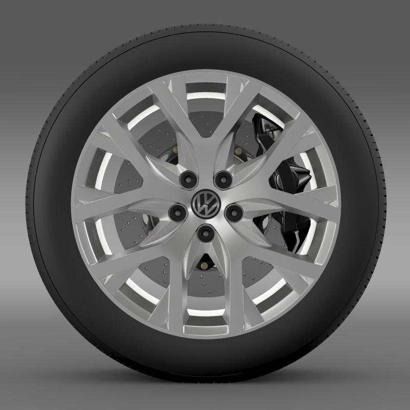 Wheels 2014. 3d VW auto.
