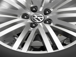 volkswagen polo bluegt wheel 2014 Model 3D