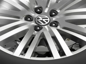 volkswagen polo bluegt wheel 2014 3D Model