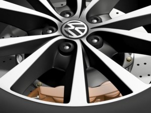 volkswagen polo wheel 2014 Modelo 3D