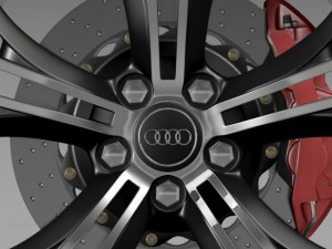 audi r8 exclusive wheel 3Dモデル