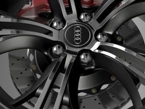 audi r8 exclusive wheel 3D Model