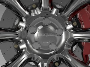 dodge challenger srt wheel Model 3D