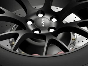 dodge challenger supercharged wheel Modelo 3D