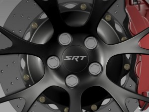 dodge challenger supercharged wheel Modelo 3D