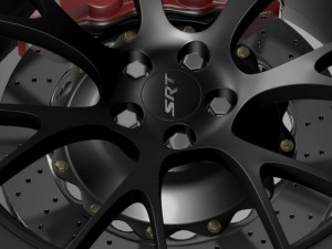 dodge challenger supercharged wheel Modelo 3D