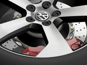 volkswagen golf gti wheel 3Dモデル