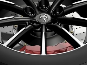 toyota 86 g wheel Modelo 3D