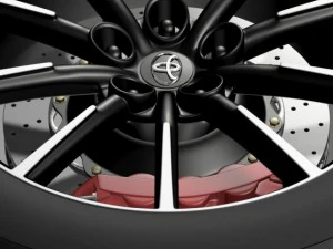 toyota 86 g wheel 3D Model