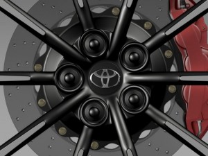 toyota 86 g wheel Modelo 3D