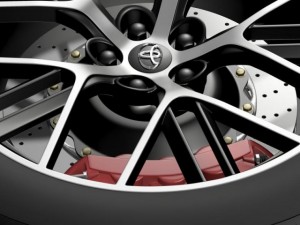 toyota gt 86 concept wheel Modelo 3D