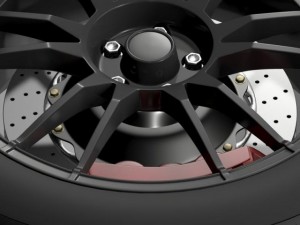 toyota gt 86 cup edition wheel 3D Model